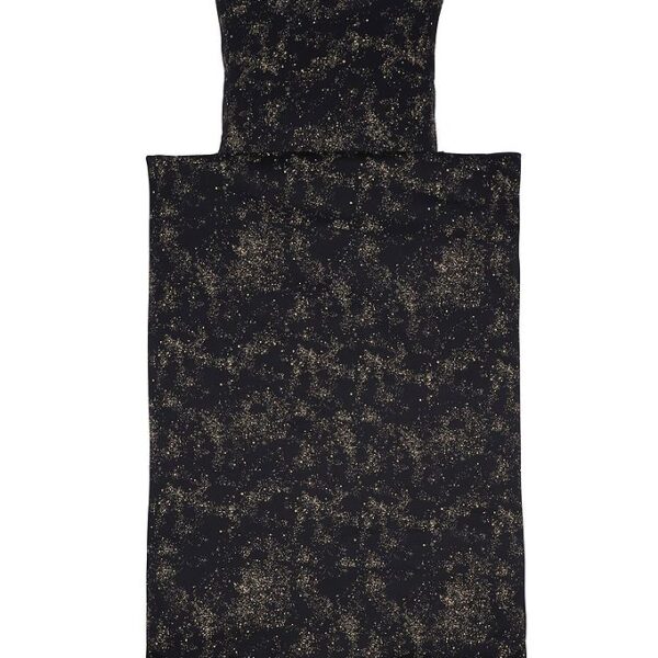 Soft Gallery Sengetøj - Baby - Mini Splash - Jet Black