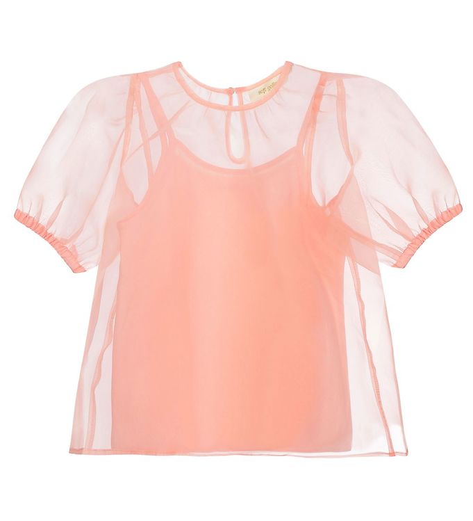 Soft Gallery T-shirt - Hyacinta - Tropical Peach Soft Gallery T-shirt - Hyacinta - Tropical Peach