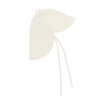 Sommerhat m. Ører Muslin - Antique White - 12-24 MDR.
