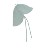 Sommerhat m. Ører Muslin - Gray Mist - 3-6 MDR.