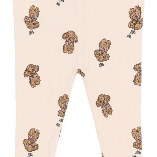 Sona Rib Leggings - Silver Peony - 74