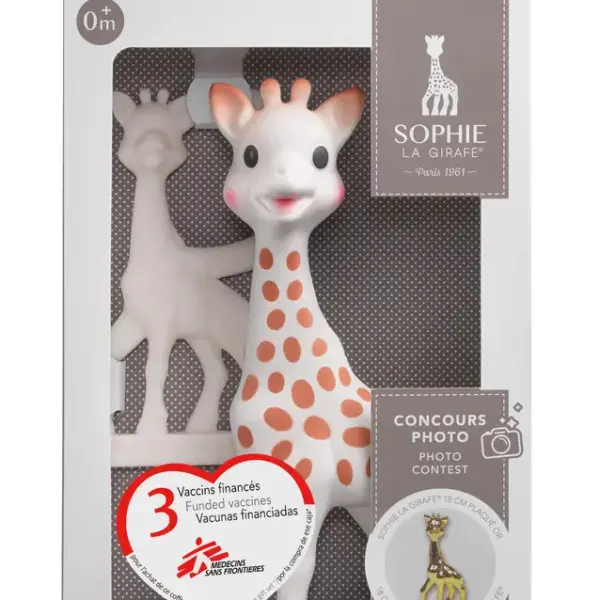 Sophie Giraf Gaveæske med Bidering