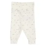 Sparkle Rib Bukser m. Stjerner - Balsam cream/ Walnut/ Oat - 62