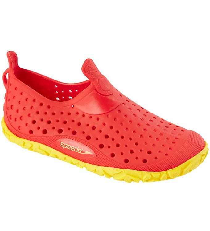 Speedo Badesko - Jelly Junior - Rød/Gul Speedo Badesko - Jelly Junior - Rød/Gul