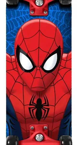 Spiderman Skateboard med dobbelt kick Spiderman Skateboard med dobbelt kick