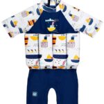 Splash About Badeheldragt - Floatsuit - Tug Boats