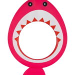Splash About Dykkerring - Shark - Bright Pink