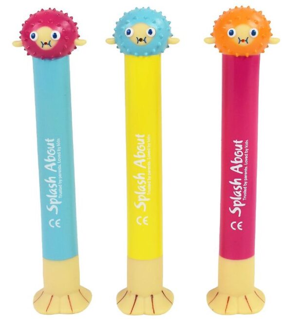 Splash About Dykkerstave - 3 stk. - Pufferfish Splash About Dykkerstave - 3 stk. - Pufferfish