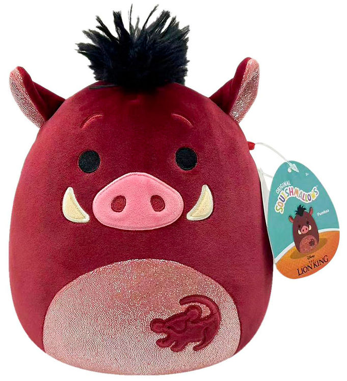 SquishMallows Bamse - 20cm - Løvernes Konge Pumbaa SquishMallows Bamse - 20cm - Løvernes Konge Pumbaa