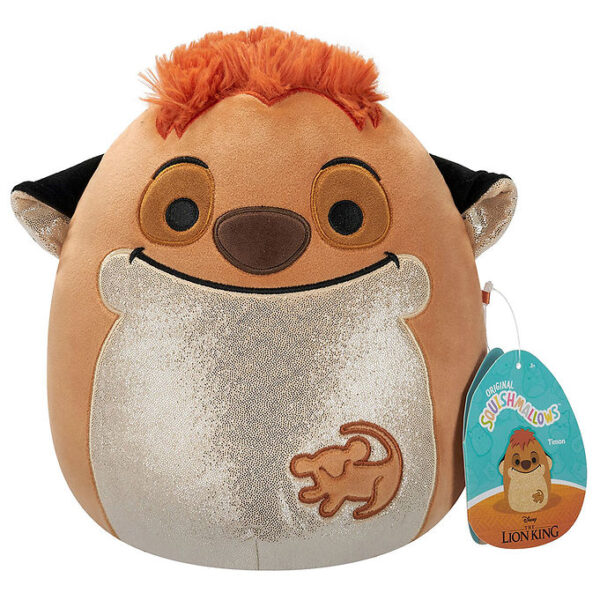 Squishmallows Bamse - 20cm - Løvernes Konge Timon Squishmallows Bamse - 20cm - Løvernes Konge Timon
