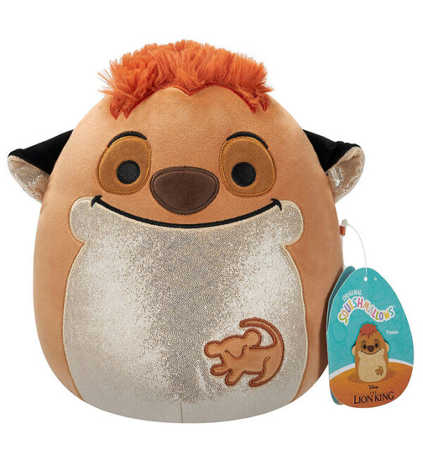 Squishmallows Bamse - 20cm - Løvernes Konge Timon