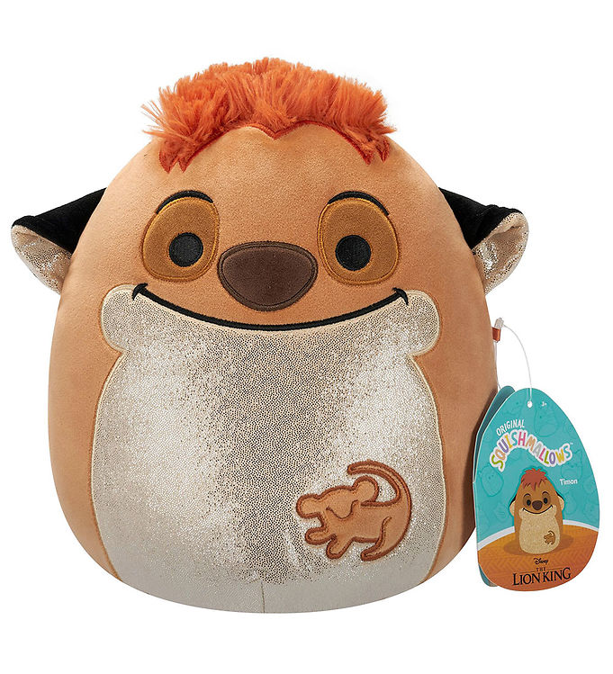 Squishmallows Bamse - 20cm - Løvernes Konge Timon