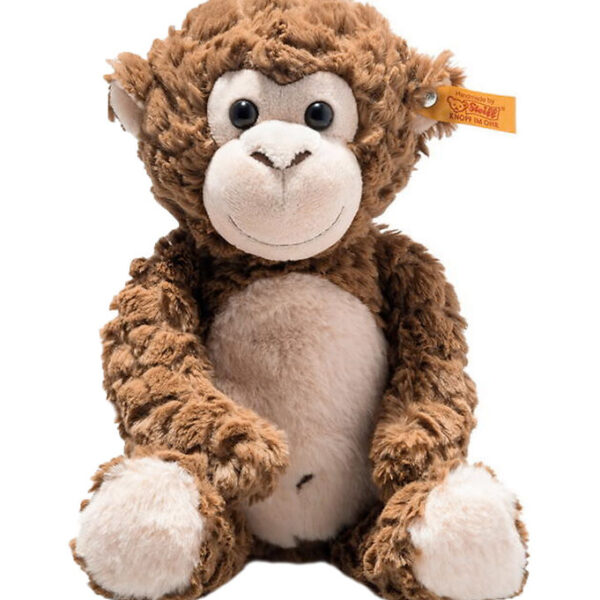 Steiff Bamse - 30 cm. - Soft Cuddly Friends Bodo Monkey - Brun