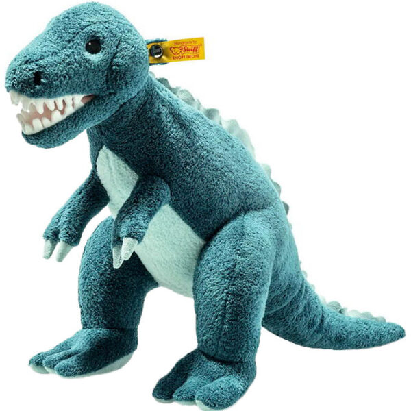 Steiff Bamse - 35 cm. - Thaisen T-Rex - Grøn