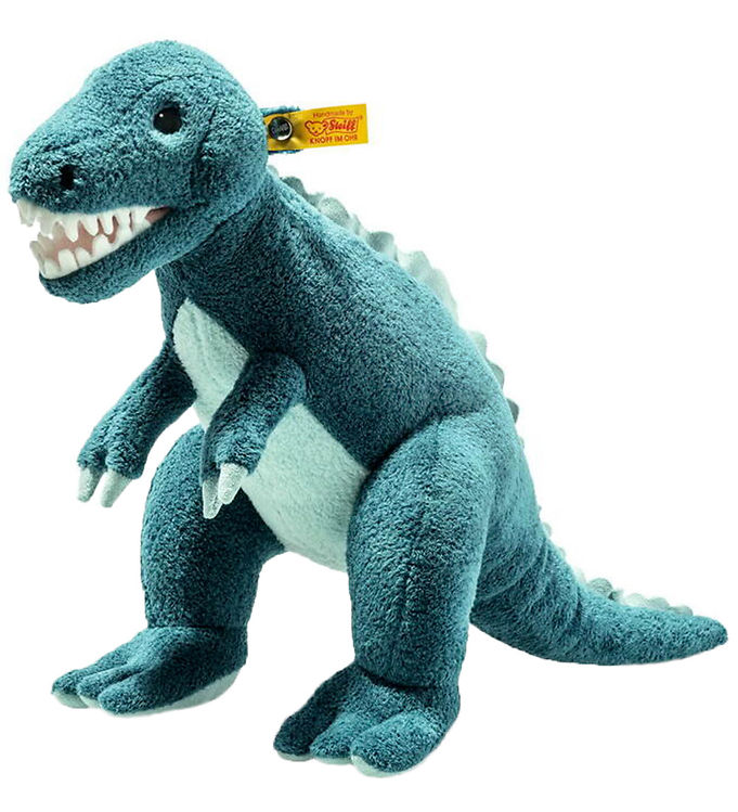 Steiff Bamse - 35 cm. - Thaisen T-Rex - Grøn