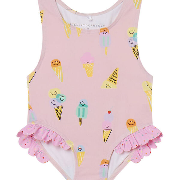 Stella McCartney Kids Badedragt - UV50+ - Rosa m. Is
