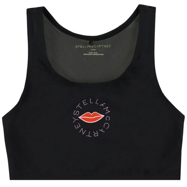 Stella McCartney Kids Badetop - UV50+ - Sort m. Læber