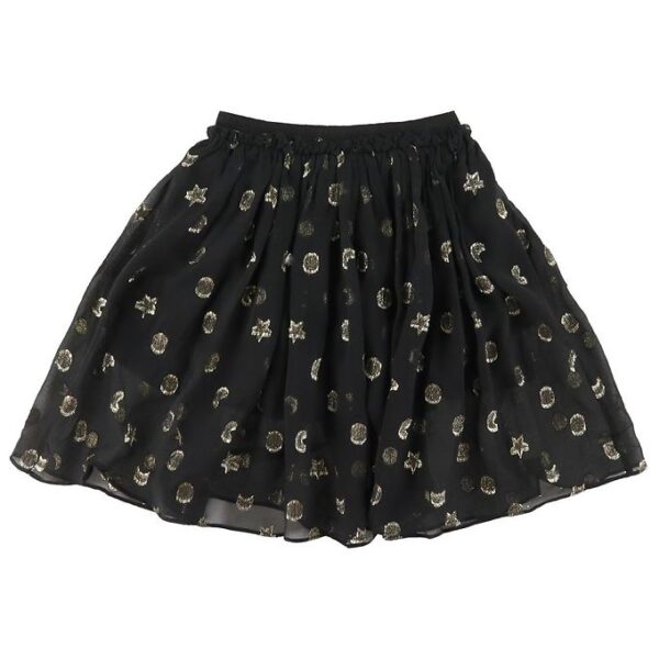 Stella McCartney Kids Nederdel - Sort/Guld Stella McCartney Kids Nederdel - Sort/Guld