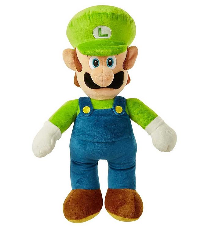 Super Mario Bamse - Super Mario - 50 cm - Luigi