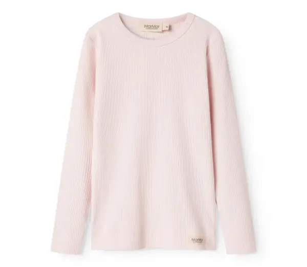 T-shirt, langærmet - Rosa - 116