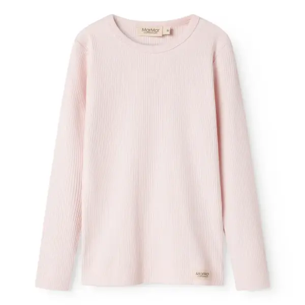 T-shirt, langærmet - Rosa - 116