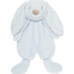 Teddykompaniet Nusseklud - Kanin - 28 cm - Lyseblå