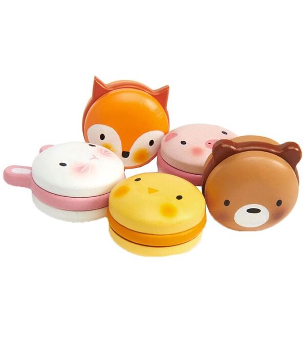 Tender Leaf Trælegetøj - Macarons - Dyr