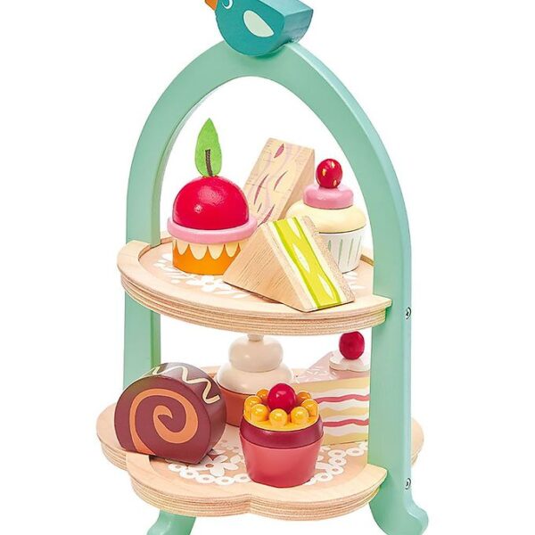 Tender Leaf Trælegetøj - Snackopsats - 9 Dele - Fugl Tender Leaf Trælegetøj - Snackopsats - 9 Dele - Fugl