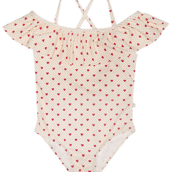 That's Mine Badedragt - UV50+ - Savannah - Lots of Love Red