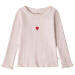 Thats Mine Bluse - Rib - Sigga - Perfectly Pale