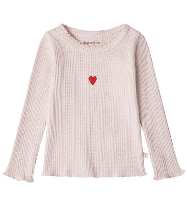 Thats Mine Bluse - Rib - Sigga - Perfectly Pale