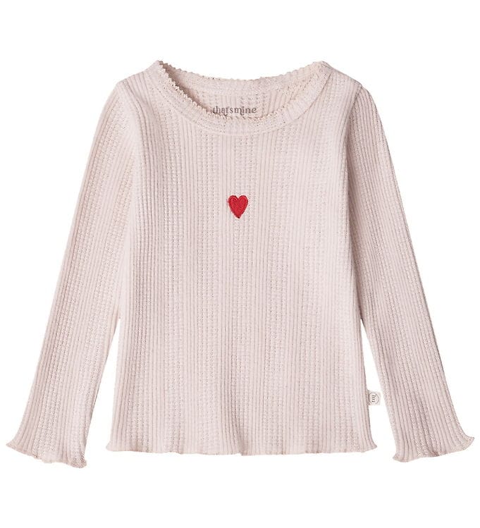 Thats Mine Bluse - Rib - Sigga - Perfectly Pale