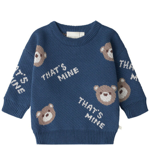 That's Mine Bluse - Strik - Florian - Key Blue