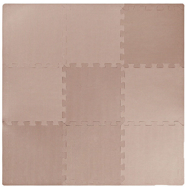 That's Mine Legegulv - 100x100 cm - Puslespil - Light Brown