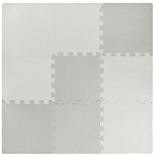 That's Mine Legegulv - 100x100 cm - Puslespil - Light Grey