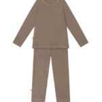 That's Mine Nattøj - 2-delt - Rib - Christer - Brown Melange