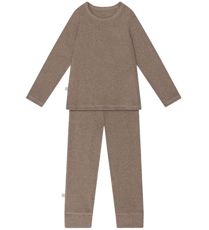 That's Mine Nattøj - 2-delt - Rib - Christer - Brown Melange