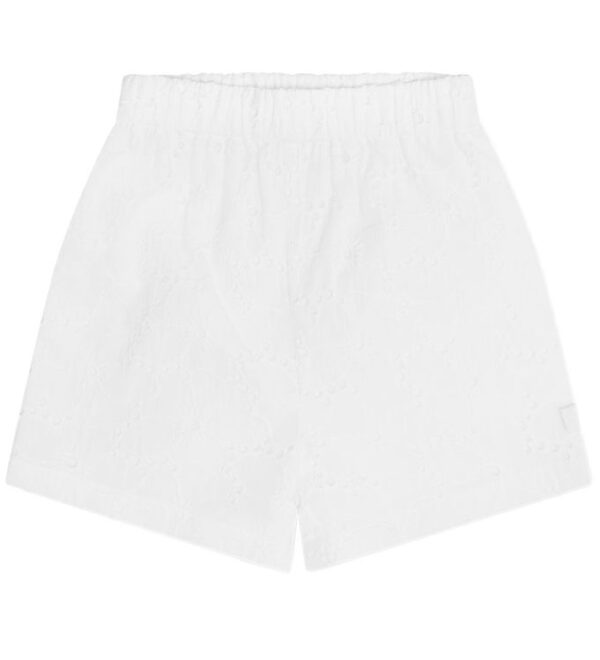 That's Mine Shorts - Iris - Brilliant white m. Hulmønster