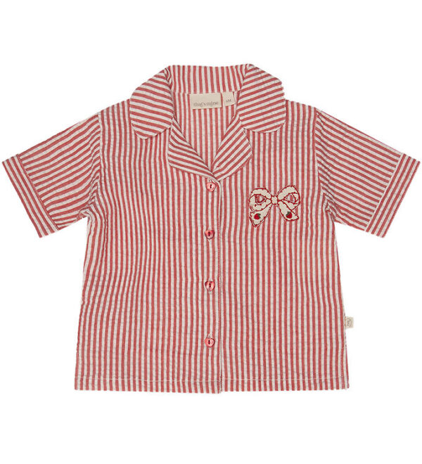 That's Mine Skjorte - Ino - Red Stripe