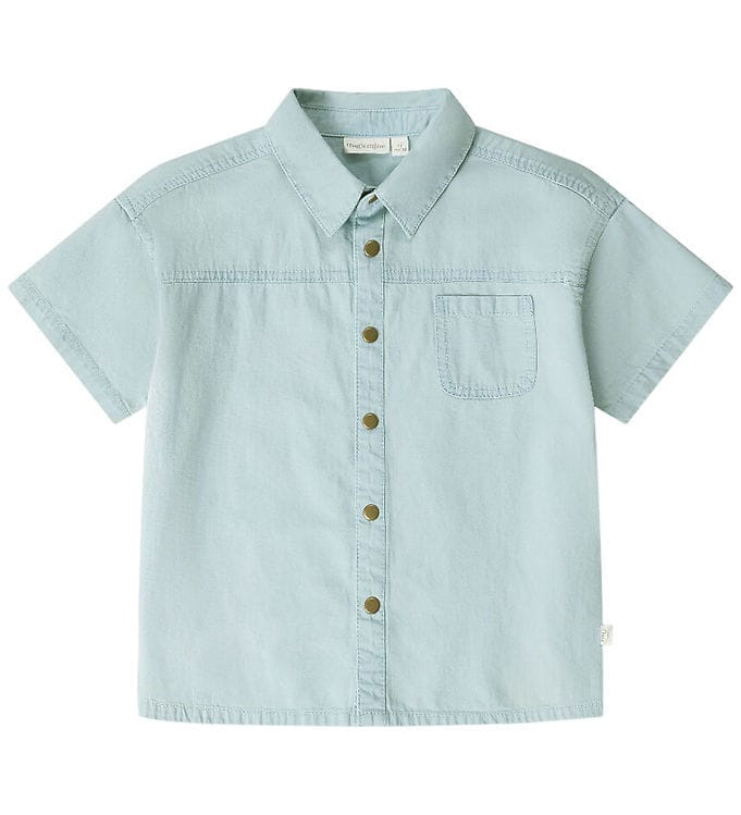 That's Mine Skjorte K/Æ - Noos - Silas - Blue Mist