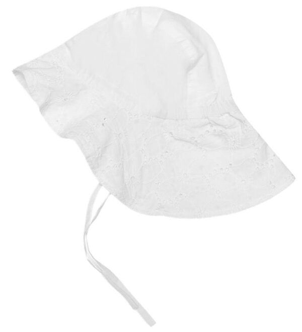 That's Mine Solhat - Clara - Brilliant white m. Hulmønster