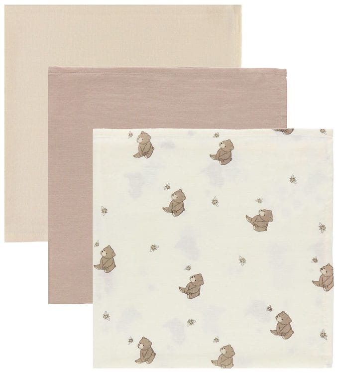 That's Mine Stofbleer - Bora Muslin - 3-pak - Bees And Bears