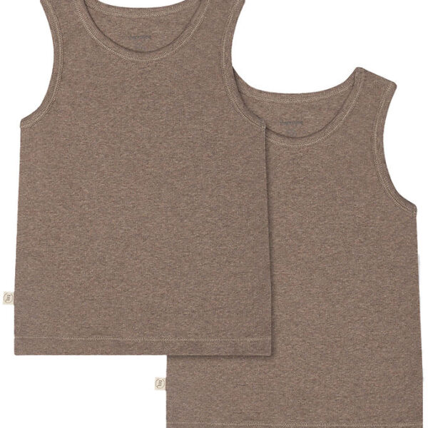 That's Mine Undertrøjer - 2-pak - Rib - Cuno - Brown Melange