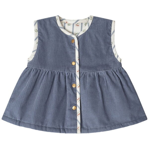 That's Mine Vest - Rubi - Fløjl - Flint Stone