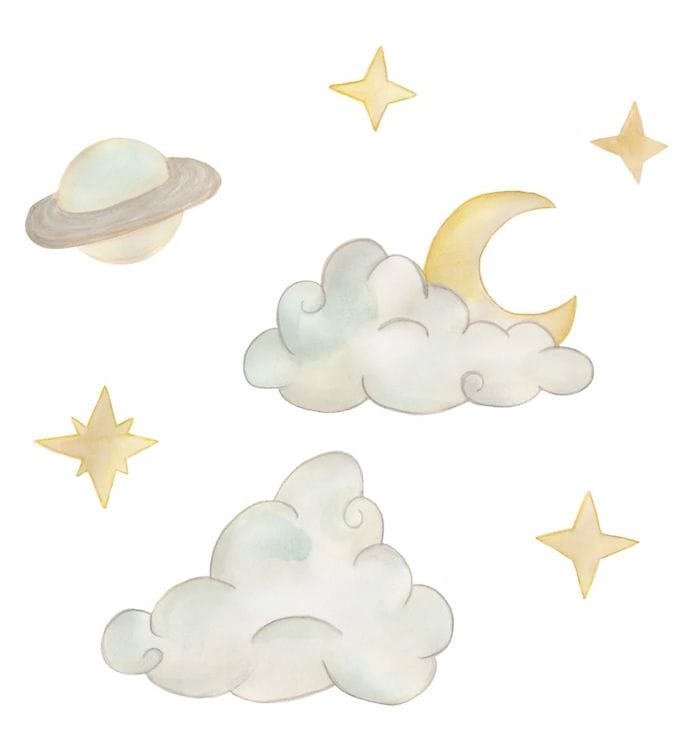 That's Mine Wallsticker - Wall Stories - Saturn Sky