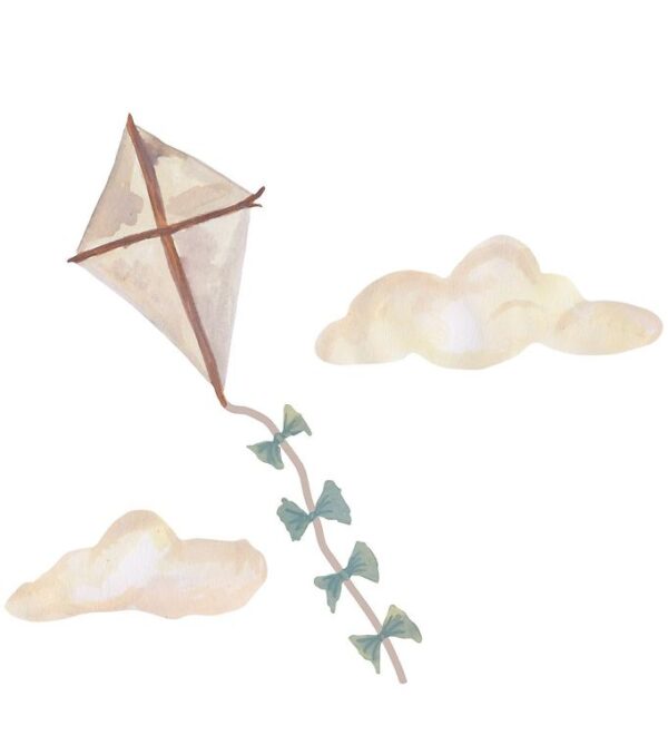 That's Mine Wallstickers - Drage - Lille - Beige