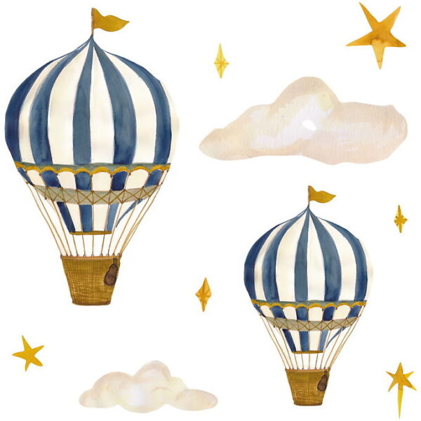 Thats Mine Wallstickers - Dreamy Balloons - Blå