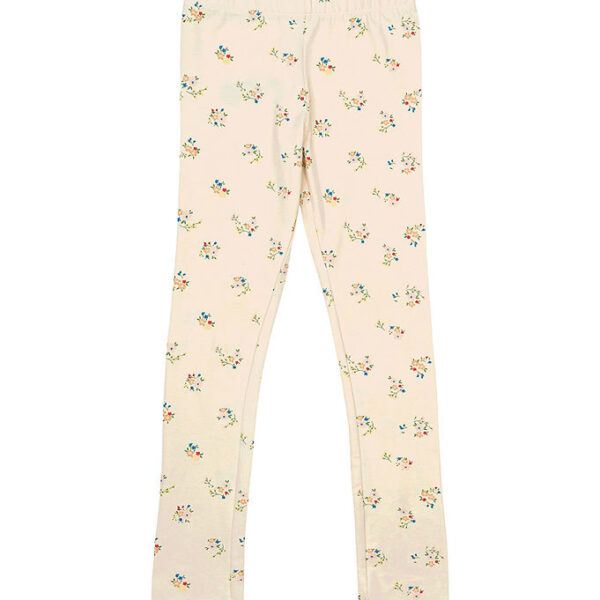 The New Leggings - TnThe New - White Swan Blue Flower AOP The New Leggings - TnThe New - White Swan Blue Flower AOP