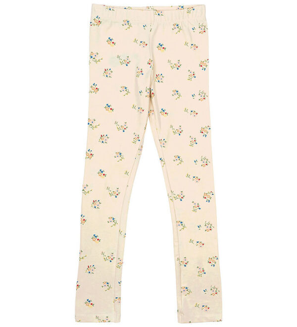The New Leggings - TnThe New - White Swan Blue Flower AOP The New Leggings - TnThe New - White Swan Blue Flower AOP