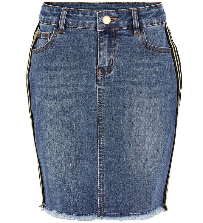 The New Nederdel - Rana - Mørkeblå Denim The New Nederdel - Rana - Mørkeblå Denim